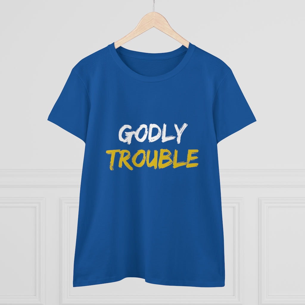 Godly Trouble - Women's Cotton Tee