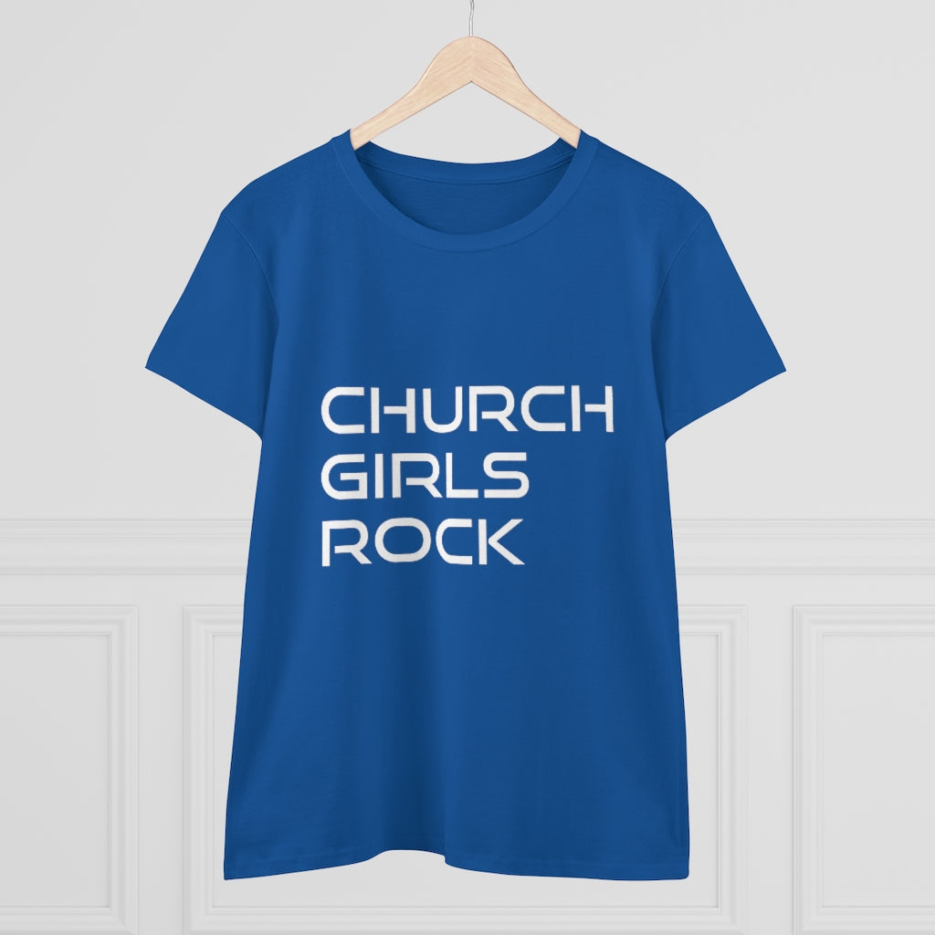 Church Girls Rock - Women's Cotton Tee